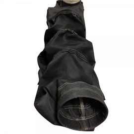 China Saco de filtro da fibra de vidro do bolso, tubo longo dos sacos de filtro do mícron com anel de aço fornecedor