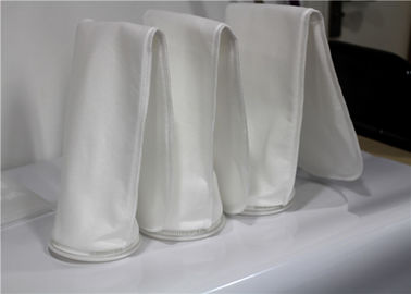 China Grande saco de filtro líquido de nylon, superfície lisa da captação da partícula pequena de saco de filtro de 150 mícrons fornecedor
