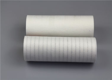 China Encolhimento da espessura de pano de filtro 1.6-1.9mm do poliéster do PPS Microfiber baixo fábrica