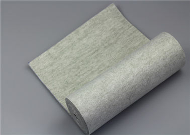 Tela de malha impermeável do poliéster, resistente de alta temperatura material do filtro de feltro