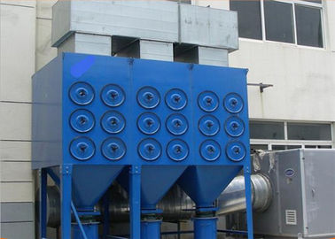 China Condições industriais da soldadura da poeira do coletor de poeira de Baghouse do cilindro do filtro do pulso fábrica