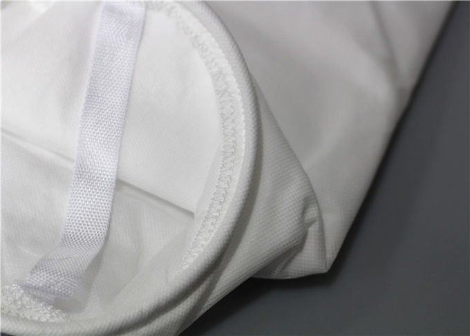 100 ajuste branco de nylon do calor do cargo da cor do saco de filtro da tela do produto comestível de 300 mícrons