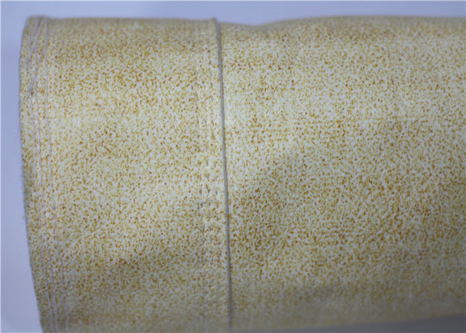 Sacos de filtro industriais de Nomex, cilíndrico perfurado dos sacos de filtro agulha de alta temperatura