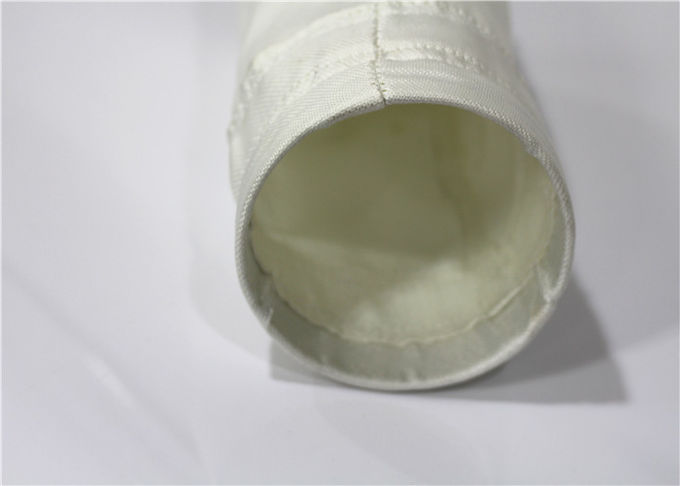 Agulha material de alta temperatura da seleção do saco de filtro da fibra de vidro do cimento perfurada