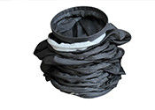 O saco de filtro tecido de Aramid, meta Aramid sentiu a temperatura de trabalho das peúgas 100-260°C da fibra